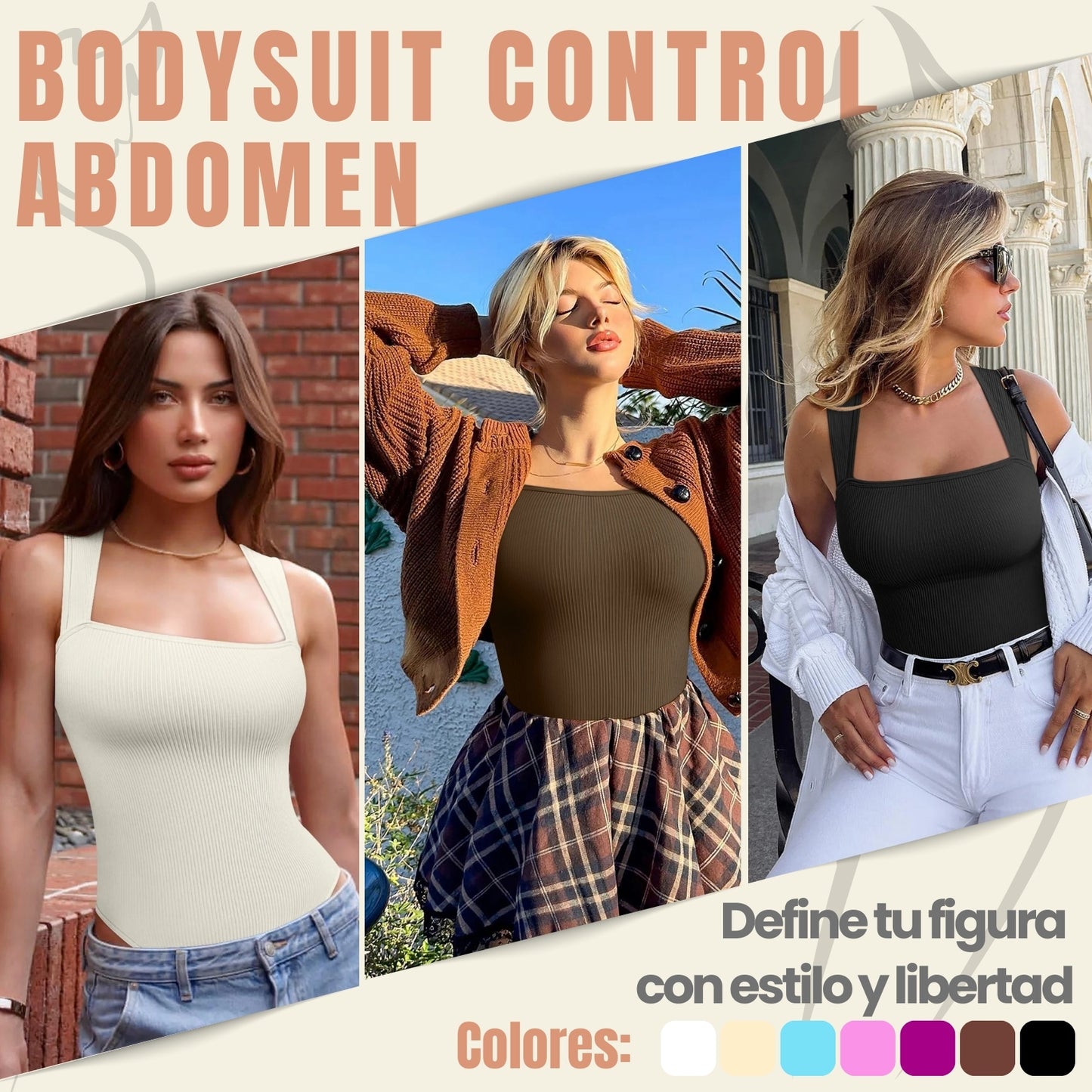 BodySuit control abdomen ( PACK X3)