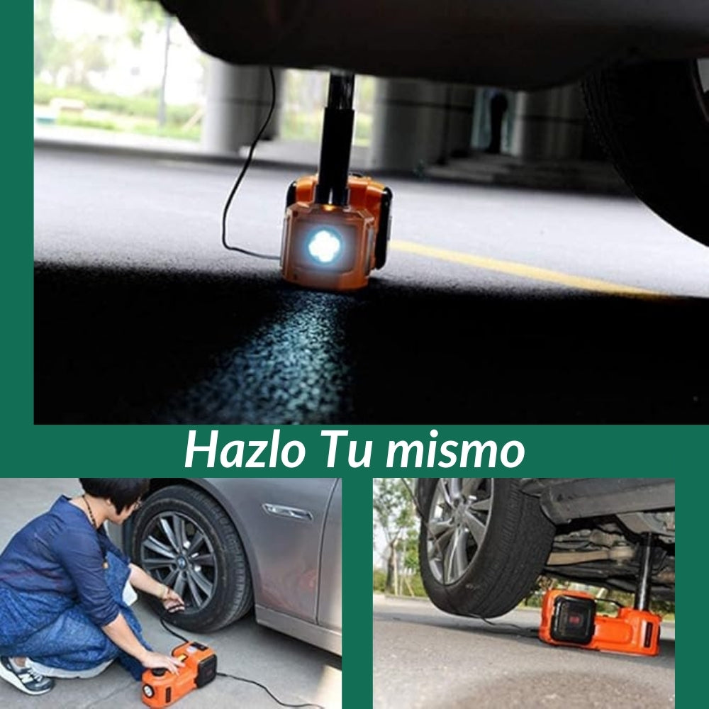 Kit Gato Eléctrico + Llave de Impacto