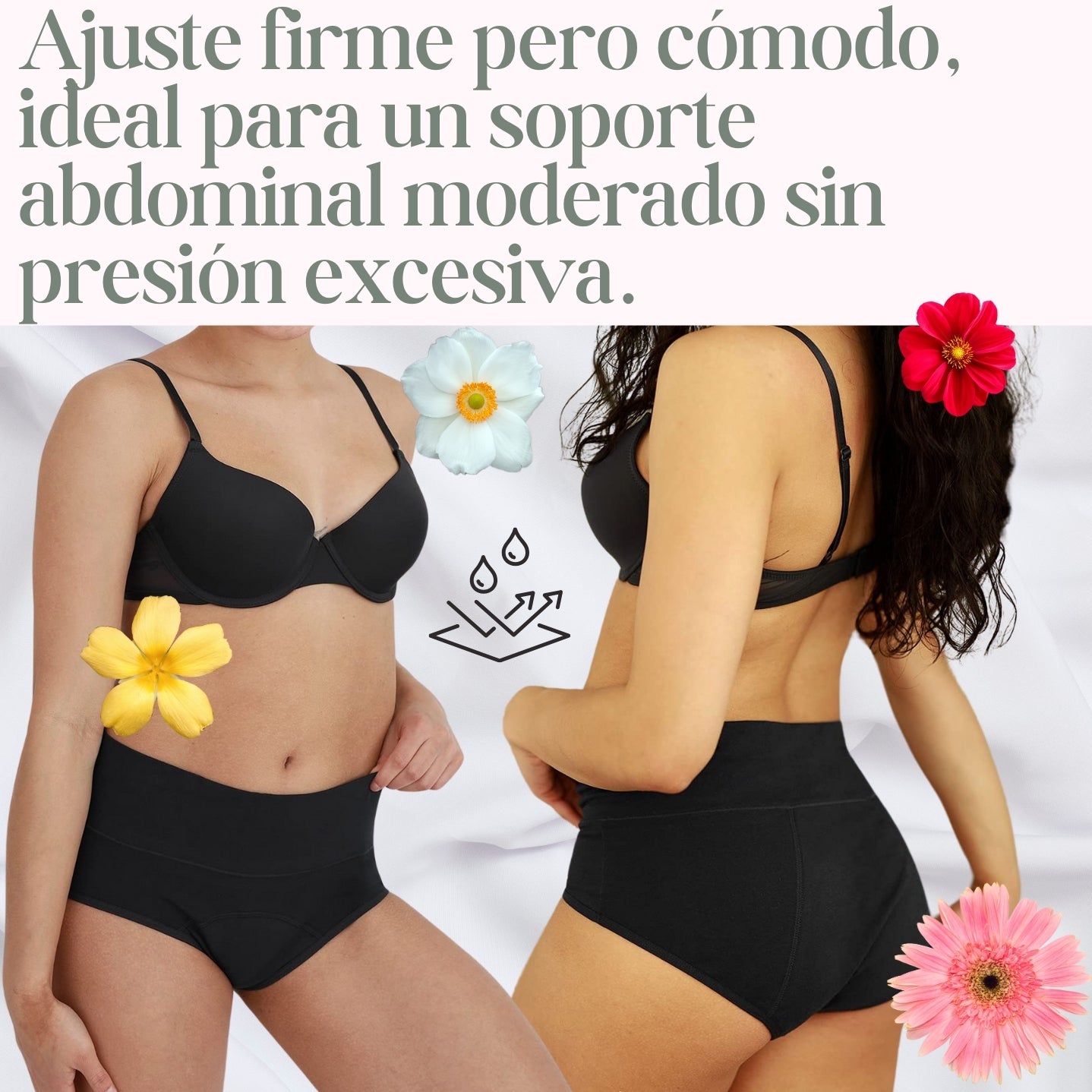 Interiores para incontinencia y flujo menstrual