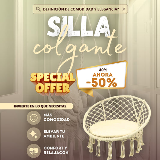 SILLA COLGANTE