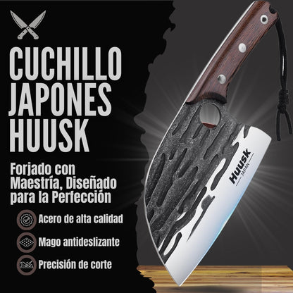 Cuchillo Forjado Japonés de Cocina