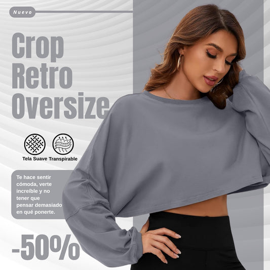 Crop Retro Oversize