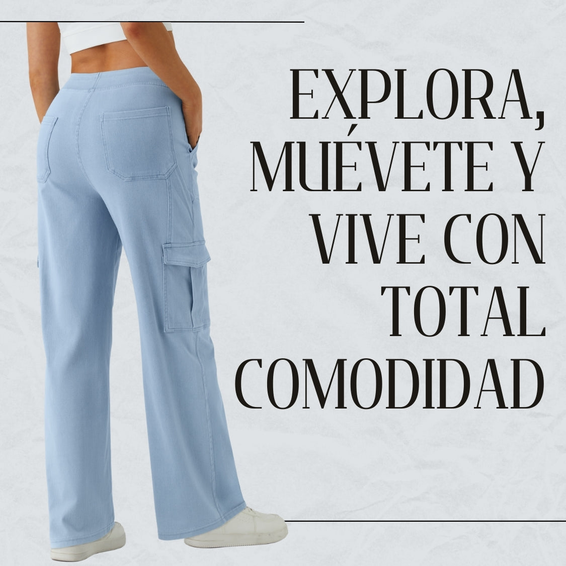 Cargo Pants FlexFit: Estilo Urbano con Máxima Elegancia