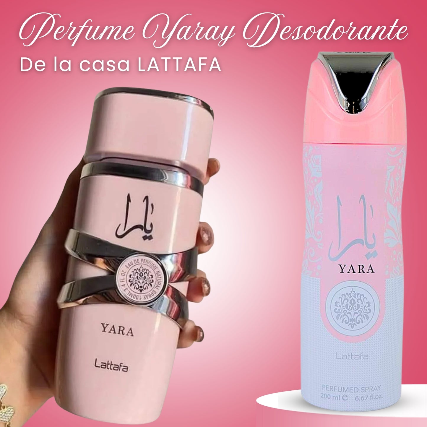 Kit Yara Lattafa Perfume mas Desodorante