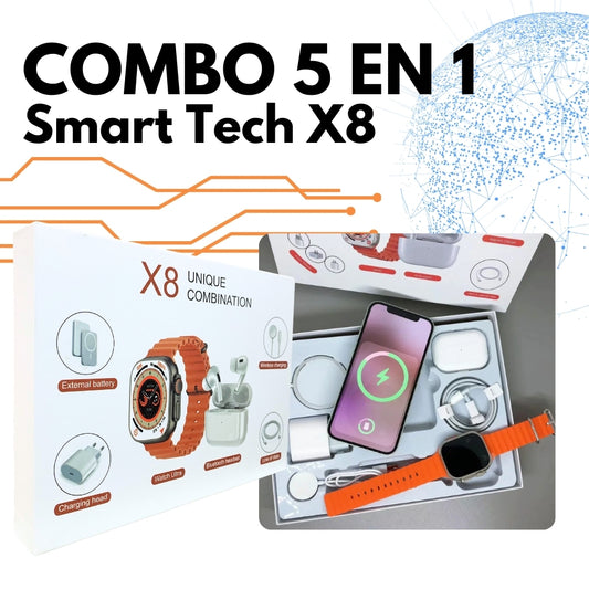 Combo 5 en 1 Smart Tech X8