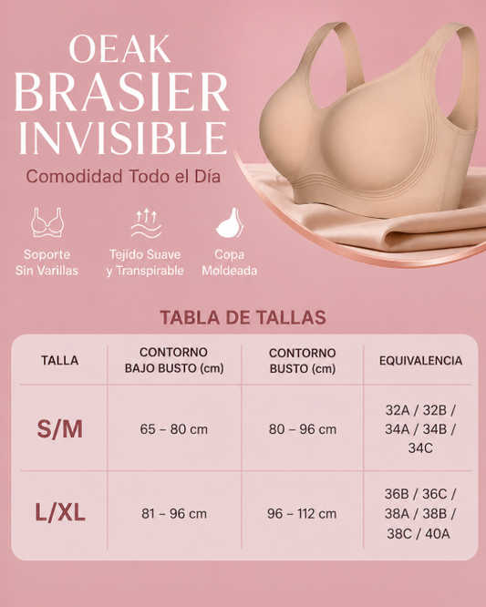 OEAK BRASIER INVISIBLE