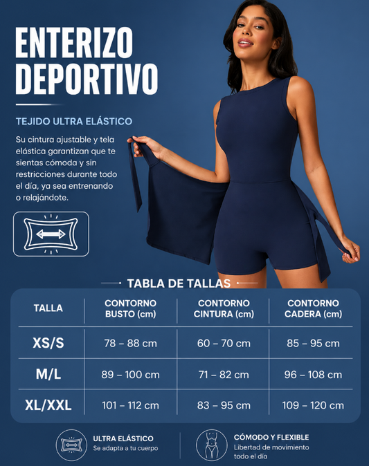 Enterizo Deportivo Confort Fit