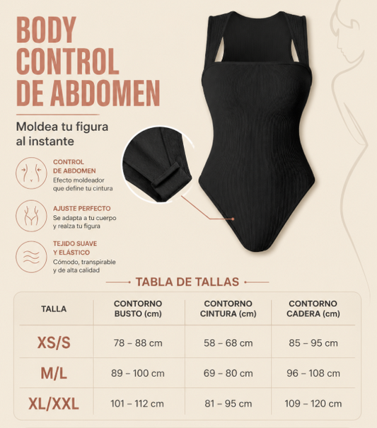 BodySuit control abdomen ( PACK 3 UNIDADES)