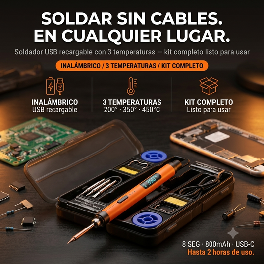 Kit de soldar inalámbrico